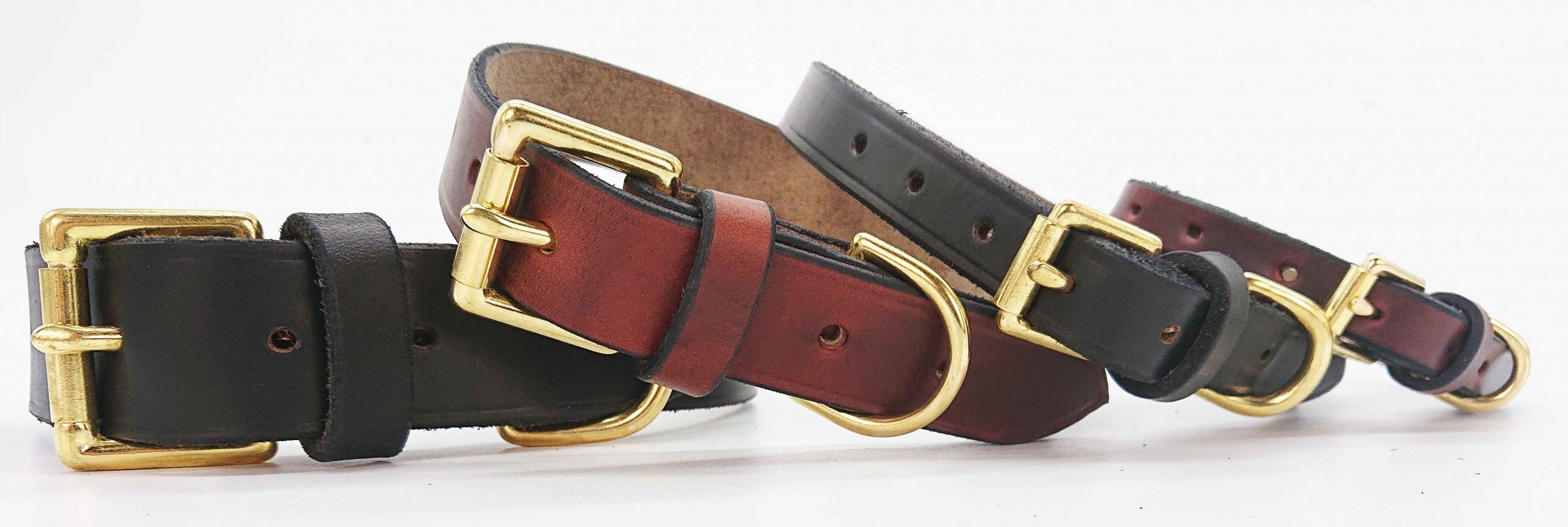 Handmade Signature Leather Dog Collar Collection