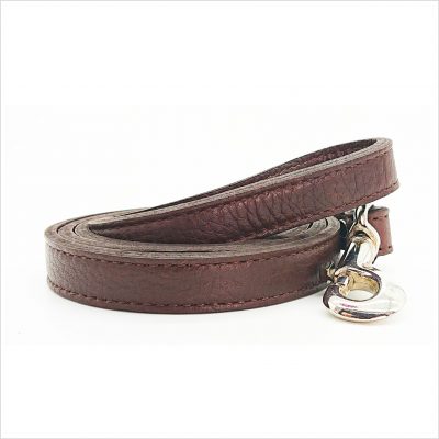 LUXE Leather Dog Leads – Chocolate Brown