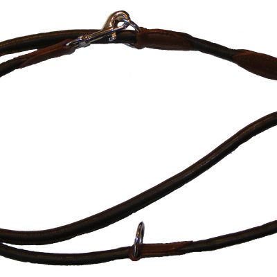 Rolled Leather Police Training Dog Leads