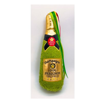 Christmas ‘Dog Perignon’ Champagne Bottle Dog Toy