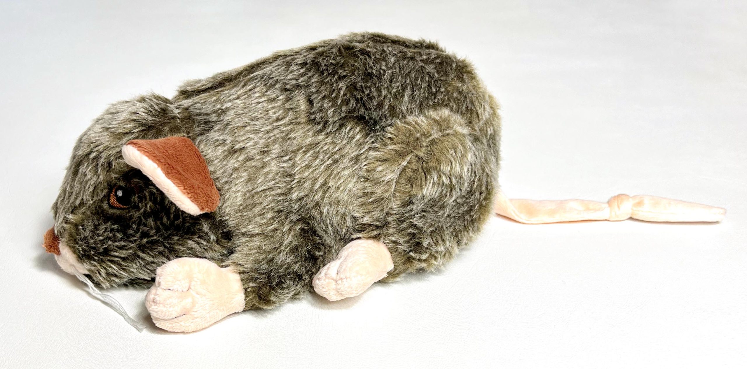 Ronnie Rat Soft Toy for Dogs or Cats Grey 
