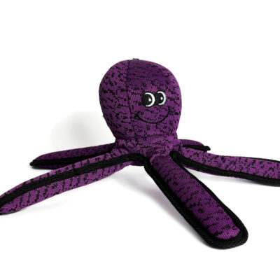 Purple Octopus Dog Toy